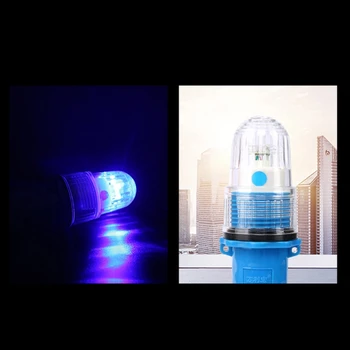 LED Podmorský Rybolov Ľahké Prenosné Automatické Svetlo ovládané Nepremokavé Monochromatické Blikajúce Lampa Láka Ryby, Krevety