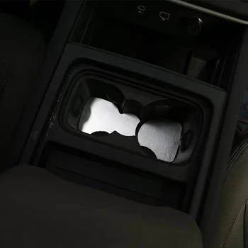 Pre Land Rover Defender 110 2020 Hliníkovej Zliatiny Striebra Auto Vody Držiak Anti-Scratch Sequin Nálepky