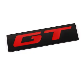 Auto Nálepky 3D Kovové Odznak Znak Obtlačky Grand Touring GT Logo pre Alfa Romeo, BMW, Volvo Buick Ford Mustang Shelby GT500 Punto