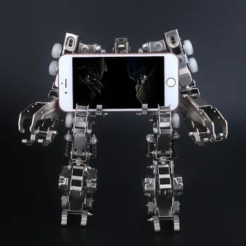 Skladačka 3d Puzzle Hračky Pre Dospelých Mechanického Robota 3d Kovov Puzzle Držiaka Telefónu Dekoratívne Údaje Diy Model, Takže v Pohode Remeslá