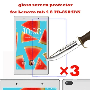 3KS sklo screen protector pre kartu Lenovo 4 8 TB-8504F/TB-8504N proti výbuchu ochranné tablet film