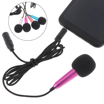 Ručný Mikrofón Prenosný Mini 3,5 mm Stereo Mikrofón konektor pre Mikrofón Pre Mobilné telefóny, Príslušenstvo