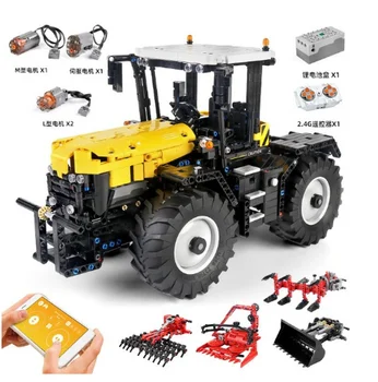 NOVÉ technológie stavebným RC traktor DIY montáž a výstavba detské Vianočné hračky darček model MOC-54812