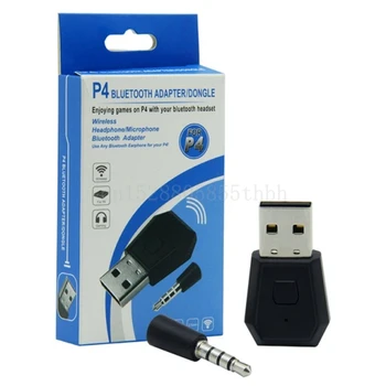 Bezdrôtový Bluetooth 4.0 Adaptér Pre PS4 Gamepad Herný ovládač Konzoly, Slúchadlá USB Dongle pre Playstation 4 Radič