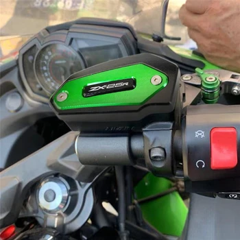 Motocykel CNC kvalitné Zadné & Predné Brzdové Kvapaliny Nádrž Spp veko Pre Kawasaki NINJA ZX 25R ZX25R 2020-2021