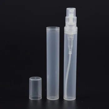Prázdne Plastové Kozmetické Spreji 2ml 3ml-4 ml Priesvitný 5ml Mini Jemné Hmlu Parfum Fľašu Na Balenie