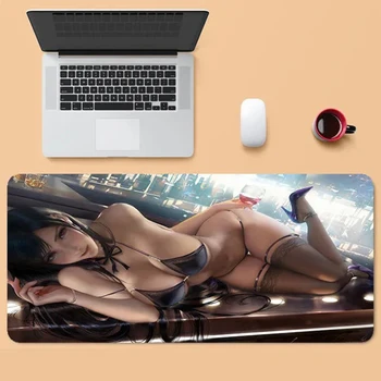 Sexy Dievča Zadok Veľké Veľkosti Herné Podložka Pod Myš Plný Pokušenia Anime Dievča Vzor Herné Kawaii MousePad Notebook Notebook Klávesnice Pad