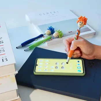 Univerzálny 3 v 1 dotykové Pero na Kreslenie Tablet Perá Kapacitný Displej Caneta Dotykové Pero pre Mobilné Telefón Android Smart Ceruzka Príslušenstvo