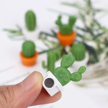3D Roztomilý Sukulentných Rastlín Silné Magnetické Magnet Thumbtack pre Kuchyňa Chladnička Magnet Tlačidlo Office Home Decor Príslušenstvo