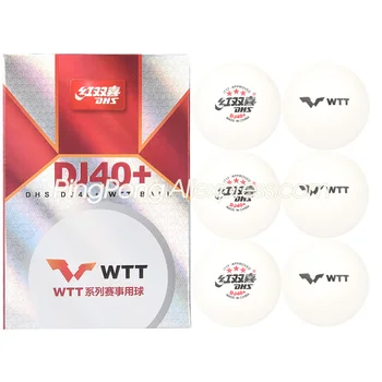 2021 Nové DHS WTT 3-Hviezdičkový Stolný Tenis Loptu (WTT Oficiálne Lopta) Pôvodné DHS DJ40+ 3-Hviezdičkový Ping Pong Gule