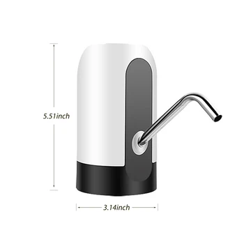 Nabíjanie pomocou pripojenia USB Fľaša na Vodu Čerpadlo Automatické Pitnej Vody Čerpadlo Prenosný Elektrický Zásobník Vody pre Domáce Kuchyňa Camping Outdoor