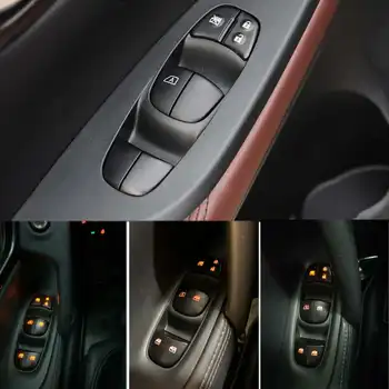 Auto LED Auto Power Okne sa Prepnite Hlavný/Single/Predné Pravé Pre Nissan Qashqai J11/Altima/Sylphy/Tiida/X-Trail/krčma pri ceste