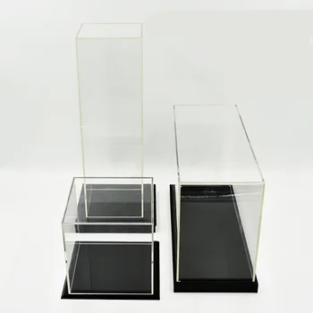 Multi Veľkosť Akryl Transparentný Displej Skladovanie Prípade Box Plexiskla Pre Garážovanie Auta Bábika Modely Áut Údaje Zberateľstvo