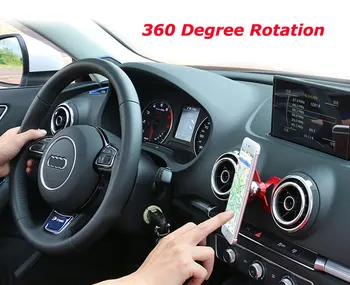 Magnetické Telefón Držiak pre Audi A3, S3 Air Vent Mount Telefónu, Navigácie GPS Držiak o 360 Stupňov a Otáčať Interiro Príslušenstvo