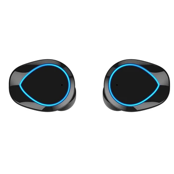Bezdrôtový Bluetooth Headset 5.0 TWS Stereo K08 s indikátor Batérie a Nabíjanie Priestoru