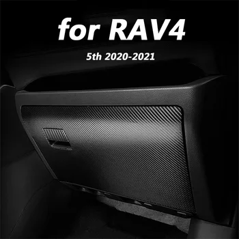 Pre Toyota RAV4 5. v roku 2020 -2021 Auto co-pilot anti-kick pad ochranná podložka interiér dekorácie doplnky