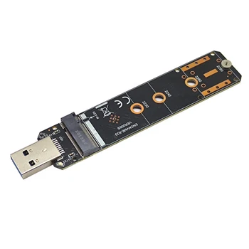 M 2 SSD Počítača USB Adaptér Gen USB3.1 NVME 10Gbps Rýchlosť Converter Dual Protokol SATA bytové Doplnky Office Card Reader