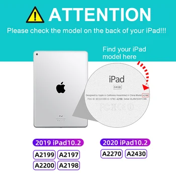 Pre iPad 10.2 Prípade iPad 8. Generácie Prípade 10