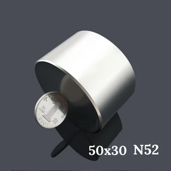 N52 magnet 50x30 mm Silný permanet kolo Neodýmu Magnet Super Silné magnetické 40*20 mm Vzácnych Zemín NdFeB gálium kovov