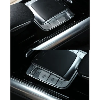 Auto Control Center Myši Touchpad Tlačidlo Krytu Výbava pre Mercedes Benz B Trieda W177 W247 CLA GLA GLB X247 2020