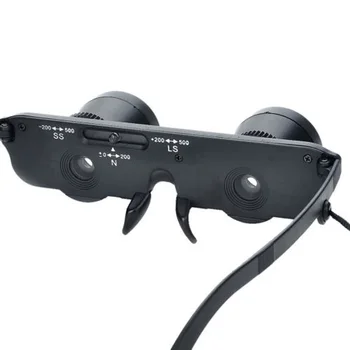 3X28 Dvojité Okuliare Štýl Vonkajšie Rybárske Binokulárne Okuliare Optika Rybárske Binokulárne Lupy merací Nástroj Nové