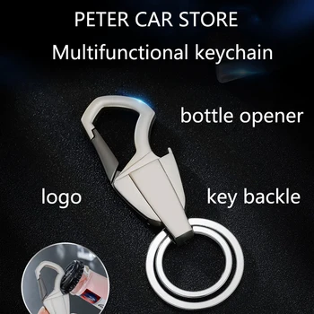 4s Nové Módne Zliatiny Zinku auto keychain Pivo Otvárač Keychain pre Ford Mustang gt 2018 2019 2020 500 auto príslušenstvo