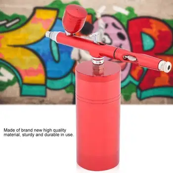 Elektrické Malé Airbrush Čerpadlo Vzduch Mini Akcia Kefa na Umenie, Remeslo Model Maľovanie Sprej Hobby Model Sprej Maľovanie Nástroj 4 Farby