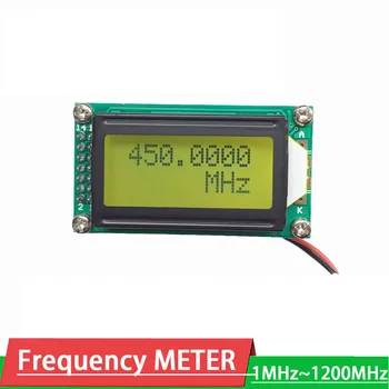1MHz - 1200MHz Frekvencia Tester Počítadlo MERAČA na meranie digitálny lcd displej Modul pre Ham Rádio Zosilňovač