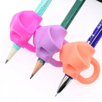 3 Ceruzky Rukoväť Pravá Ruka Pomáha Deťom Učiť Sa Drží Pero A Písať Držanie Tela Oprava Magic Hodí Ceruzkou Soft Maľovanie