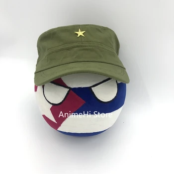 Republika Kuba Loptu a Kubánskej Vojenskej Spp Bábika MLÁĎA countryballs plushies Cosplay Polandball Plyšové Hračky pre Dar 20 CM
