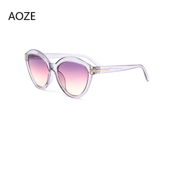 AOZE 2020 Vysokej Kvality nadrozmerná cat eye Tom slnečné okuliare ženy značky Vintage dizajn gradient slnečné okuliare UV Ženy iny Populárne