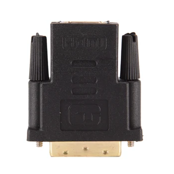 Vysoká Kvalita DVI-D 24+1 Dual Link Samec na HDMI Žena Adaptér Converter Konektor pre PC, PS3, Projektor, TV Box