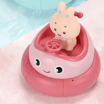 1Pcs Cute Baby Kúpeľ Hračky Bezpečné Nepremokavé ABS Farebné Kreslené Králik Lev určenej na Kúpanie, Hračky pre Deti, Detský Prítomný