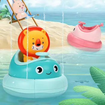 1Pcs Cute Baby Kúpeľ Hračky Bezpečné Nepremokavé ABS Farebné Kreslené Králik Lev určenej na Kúpanie, Hračky pre Deti, Detský Prítomný