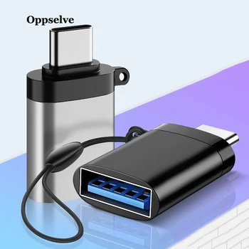 USB napájací Adaptér Micro USB Typu C, USB 3.0 Adapter-Typ-C Adaptér OTG Kábel Pre Macbook Samsung Huawei Xiao Oneplus 7 USB OTG