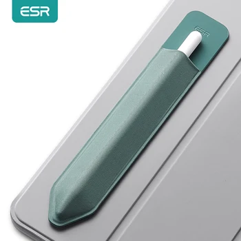 ESR puzdro pre Apple Ceruzka Stick Držiteľ puzdro pre iPad Ceruzka PU Obväz Kryt Tablet Dotykové Pero 360 Úplné Ochranné Puzdro Tašky