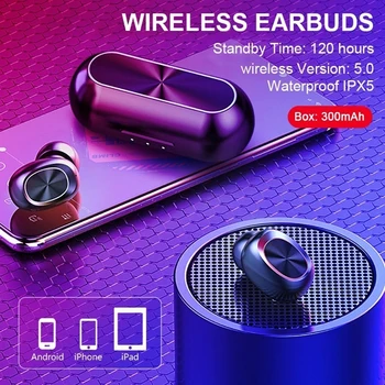 B5 Bezdrôtové Slúchadlá TWS Bluetooth Slúchadlá Bezdrôtové Slúchadlá Stereo Športové Bezdrôtové Slúchadlá Slúchadlá Slúchadlá