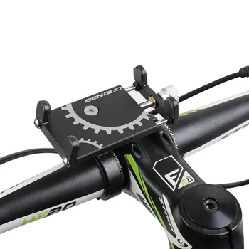 Hliníkový Bicykel Držiaka Telefónu MTB Horský Cestný Bicykel Motocykel Pre 3.5-6.5 Palcový Podpora Mobilných GPS Držiak na Bicykli