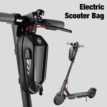 Elektrický Skúter Taška na Riadidlá Nepremokavé Hard Shell Predné Zavesenie Taška Vstavaný USB Slot Veľkú Kapacitu Skúter Pack Pre jazda na Bicykli