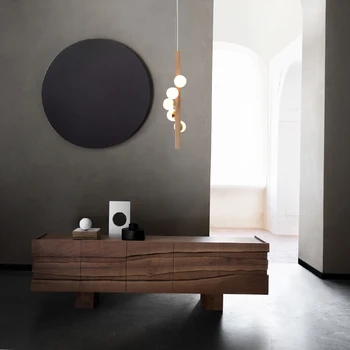 Nordic reštaurácia prívesok svetlá obývacia izba moderný minimalistický tvorivé zrna hliníkový predný panel styl designer prívesok na čítanie