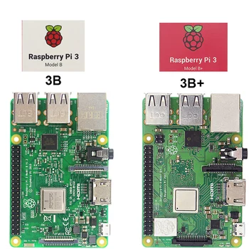 Pôvodné Raspberry Pi 3 Model B Plus/Malinová 3 Model B Palube 1.4 GHz 64-bitové Quad-core ARM Cortex-A53 CPU s WiFi & Bluetooth