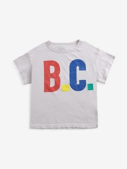 Deti, T Košele 2021 Nové Letné BC Značky Chlapci Dievčatá Roztomilý List Tlač Krátke Sleeve T Shirt Dieťa, Batoľa Bavlna Topy Tees Oblečenie
