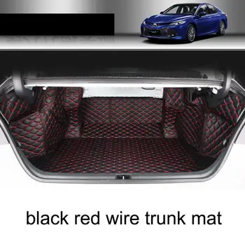 Auto styling luxusné vlákien kože kufri mat pre Toyota Camry XV70 2019 2020 príslušenstvo
