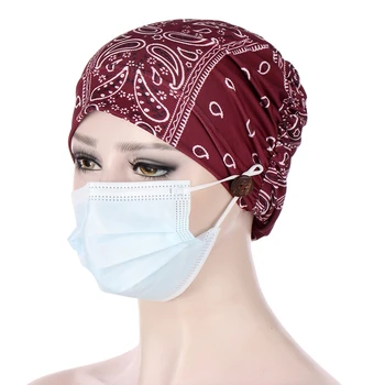 NOVÉ 2021 Dámy Rakoviny Klobúk Chemoterapii Spp Dámske Moslimských vypadávanie Vlasov Turban na Hlavu Zábal Kryt Čiapky