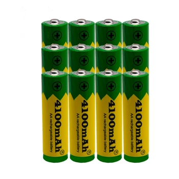 2020 Značky AA nabíjateľné batérie 4100mah 1,5 V Nové Alkalické Nabíjateľná batery pre led svetlo hračka mp3