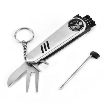 Golf viacúčelový nôž, 
Nerezový krúžok na kľúče nôž, 
Portable multi-funkčné skladací nôž, 
Kombinácia gadget