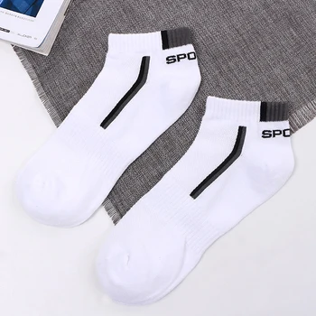 Elastické Tvarovanie pánske Ponožky Mládež Krátke Bavlnené Ponožky Pohodlné, Vysoko kvalitné Ponožky Letné Non-slip pánske Ponožky