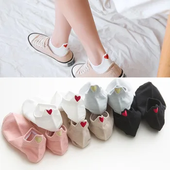 1 Pár Plytké Úst kórejský Japonský Usmievavá Tvár Ponožky Vyšívané Zábavné Ponožky Pár Loď Ponožky Zábavné Ponožky Mužov a Žien