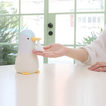 Penguin Automatické Penové Mydlá Indukčné Umývanie Mobilný Telefón, Kuchyňu, Kúpeľňu Detí Mimo Kontakt, Smart Peny Čerpadla CE