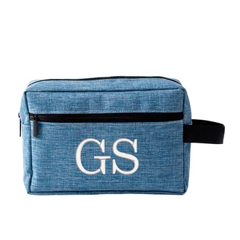 Pánske Cestovná Taška Osobné Vyšívané Prenosný Úložný Vak Wash Bag Prispôsobené Multi-funkčné Katiónových Kozmetická Taška